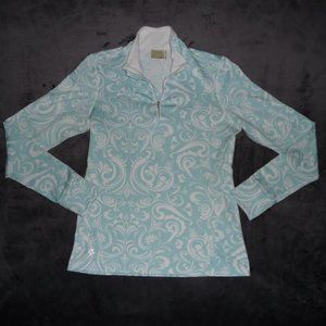 Athleta 1/4 Zip Pullover Top M